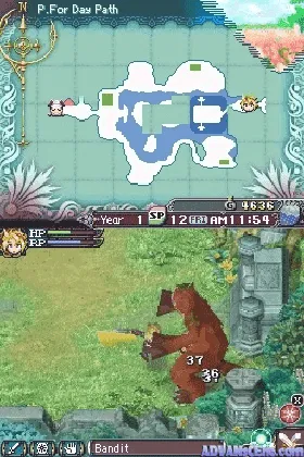 Rune Factory 3 (Japan) screen shot game playing